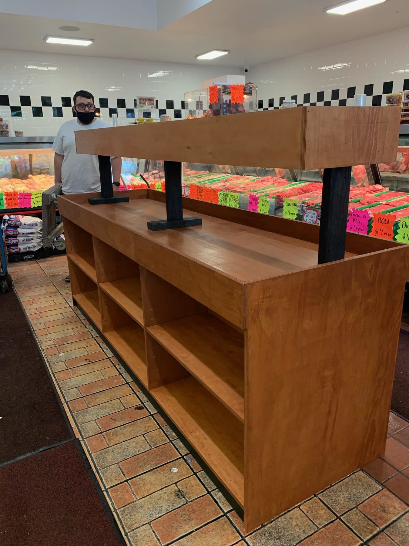 Bakery display island